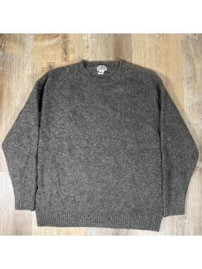90s L.L.Bean Wool Sweater – Brown (XL)